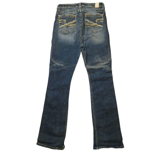 Sailey Jeans Size 32 High Rise Boot Cut Stretchy Mexico Hippie Cowgirl - Picture 2 of 8